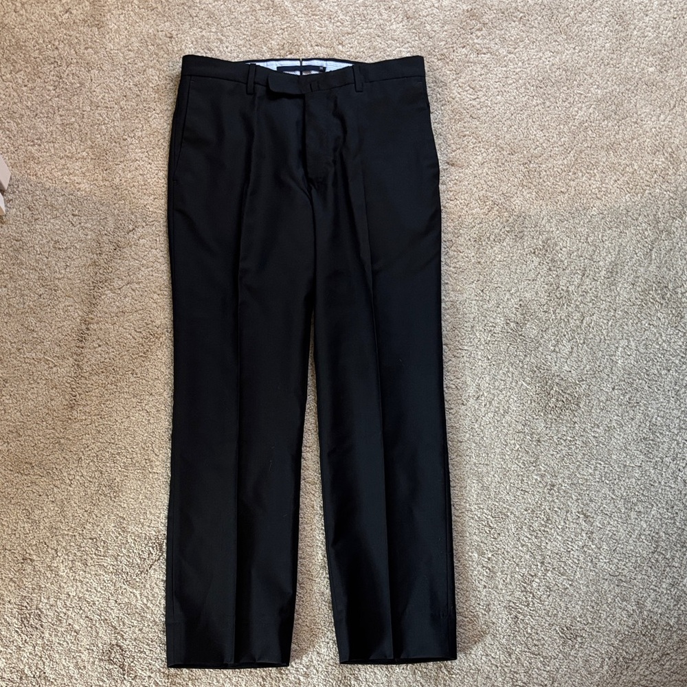 Incotex Classic Black Dress Pants